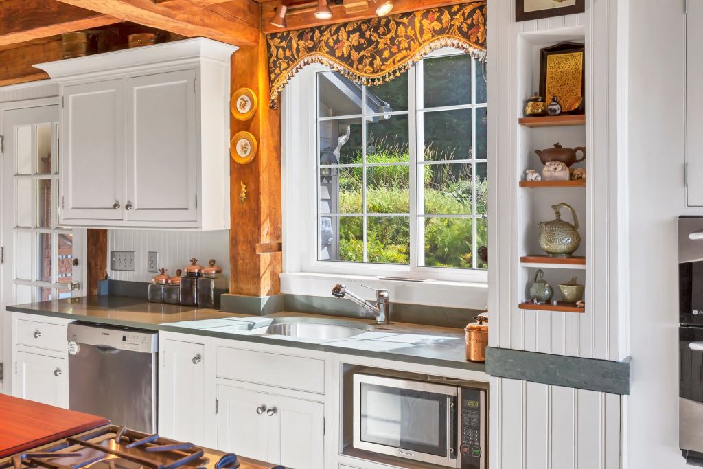 Farmhouse kitchen with big window