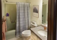 Bathroom after renovation